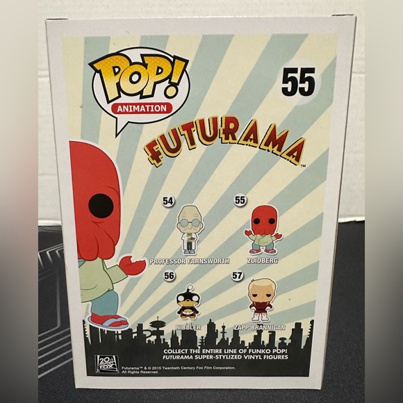 Funko Pop! Animation Futurama Zoidberg Hot Topic Exclusive - Picture 4 of 5